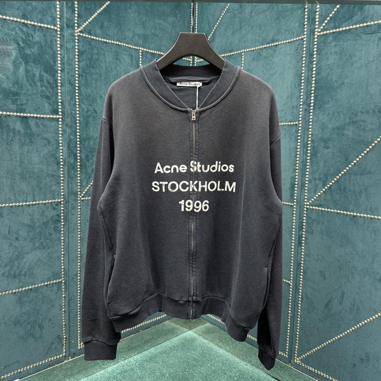 acne studios 25ss new zipper sweater jacket – My Store